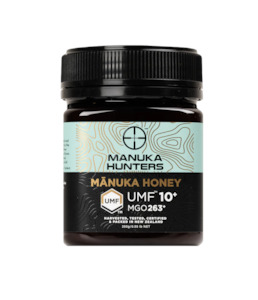 Manuka Hunters Manuka Honey UMF 10+ / MGO250 250gm