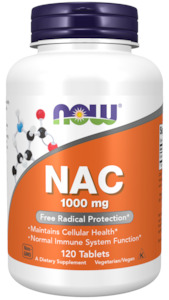 Now NAC 1000 mg 120 Tablets