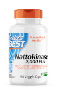 Doctor's Best Nattokinase 2,000FU 90 vege capsules