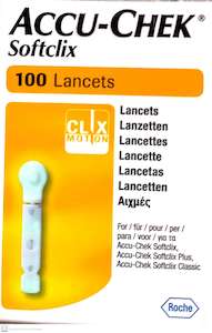 ACCU-CHEK Softclix Lancets 100