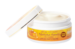 Alpine Silk Manuka Honey SPF30 Day Cream 100g