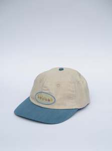 Japanese Palm Cap (Hemp) - Cream / Azure