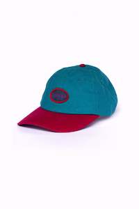 Japanese Palm Cap (Hemp) - Emerald / Chilli