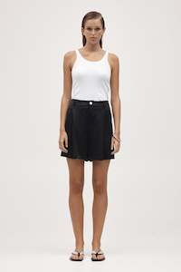 Raymond Short Sandwash Silk | Black