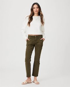 Mayslie Straight Ankle | Vintage Olive