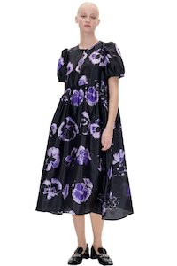 Artemis Dress | Purple Pansy