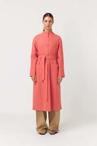 Quincy Coat | Coral