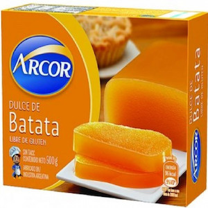 Arcor Dulce de Batata 500g - Sweet Potato Jelly Mysite