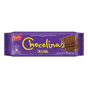 Chocolinas Galletitas tradicionales de chocolate 170g Mysite