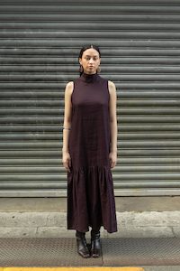 TONGARIRO MAXI DRESS WINE