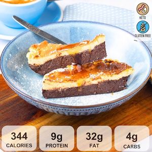 Cafe: KETO CHEESECAKE BROWNIE (2x100g)