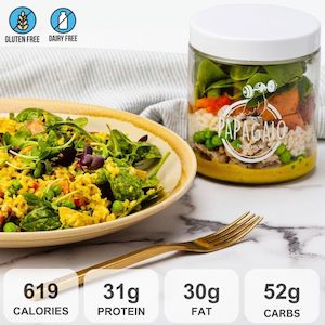 CURRIED CHICKEN & BROWN RICE JAR