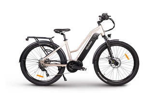 Hiko Rangler Electric Bike 672Wh Battery Silver