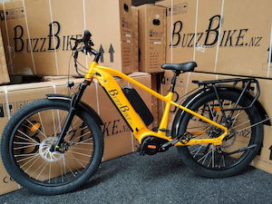 Trail E Bikes: BUZZ BIKE Ultra Duo - Orange 26" X 4" Wheel