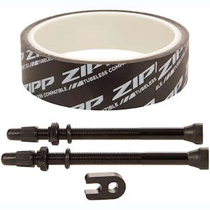 Zipp Tubeless Valve / Tape Kit 26mm 2 Rims