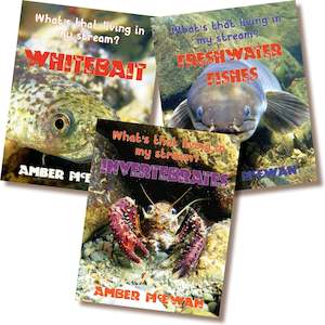 **40% off BUNDLE DEAL - 3 native fish books for $39