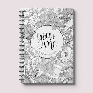 You + Me Wedding Planner Book