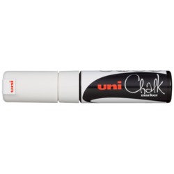 Retail postal service: Chalk marker uni white