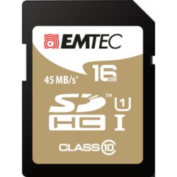 Retail postal service: Emtec sd card 16gb class 10