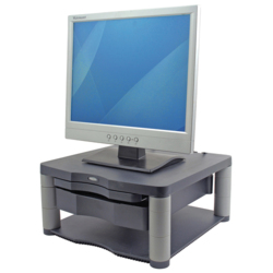 Fellowes premium monitor riser graphite