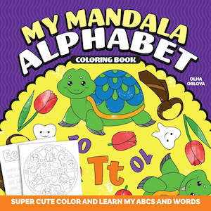 My Mandala Alphabet Colouring Book