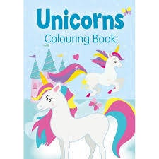 Books: Unicorn Colouring