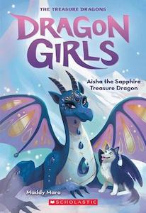 Dragon Girls #5 Aisha Sapphire Treasure Dragon - By Maddy Mara