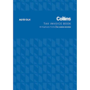 Tax Invoice Book Dup A6 Dlh