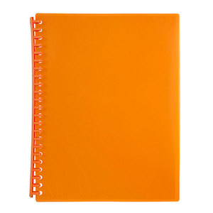 Mbg A4 20 Poc Display Book Orange