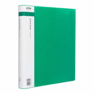 Icon Display Book A4 60 Pckt Green