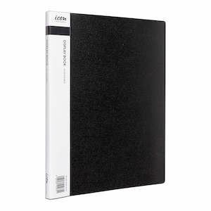 Icon Display Book 20 Pkt Black