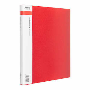 Icon Display Book A4 40 Pckt Red