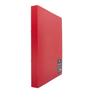 2D Mini Ringbinder Red