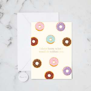 Donut Know Greeting Card