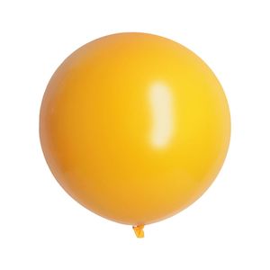 24"/60cm Round GOLDENROD Tuftex Plain Latex #02444- Pack of 5