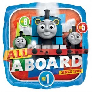 18" Foil THOMAS The Tank Engine- All Aboard #35274