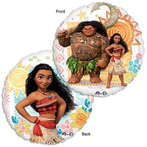 Licensed Latex: 18" Foil Disney MOANA #33953