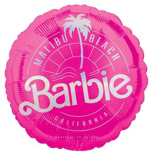 Licensed Latex: 18" 45cm Foil BARBIE #46260