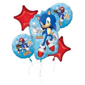 Licensed Latex: Balloon Bouquet Kit Sonic the Hedgehog #44524