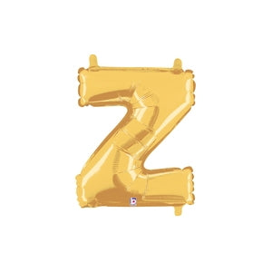 14" Foil JUNIOR Letter Z GOLD #FS2534927ZG