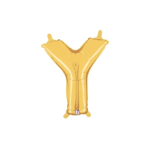 14" Foil JUNIOR Letter Y GOLD #FS2534926YG