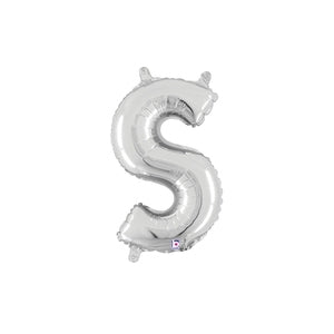 14" Foil JUNIOR Letter S SILVER #FS2534919SS