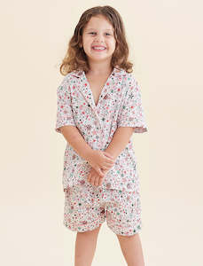 Christmas Stars Kids Boxer PJ Set