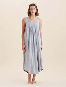 Kate Modal Soft Pleat Front Maxi Nightie