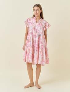 Cotton Sleepwear 1: Magnificent Mess Flutter Panel Nightie