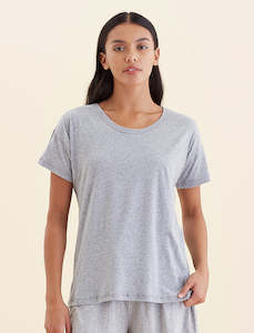 Jada Organic Cotton Knit Tee