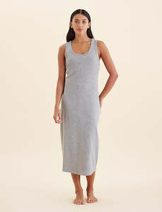 Nap Dress: Milla Rib Shelf Bra Dress