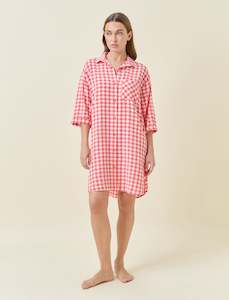 Nighties 1: Seersucker Nightshirt