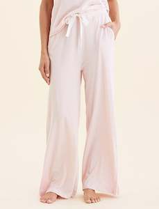 Organic Cotton Knits: Jada Organic Cotton Wide Leg Pant