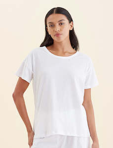 Jada Organic Cotton Knit Tee